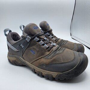 Keen Ridge Flex Womens Size 8.5 Brown Shoes Hiking Camping Outdoors Trails
